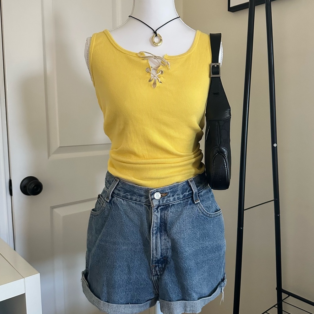 Tommy Hilfiger Yellow Tank Top